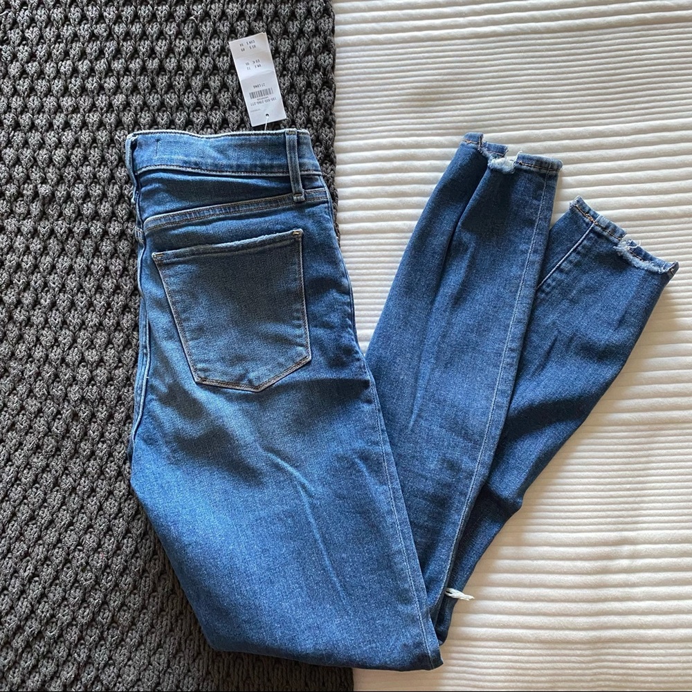 Abercrombie High Rise Super Skinny Ankle - Long